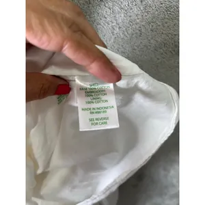 Lilly Pulitzer Emie Dress White‎ Eyelet Babydoll Fit Flare Cottagecore Size 10 thumbnail 8