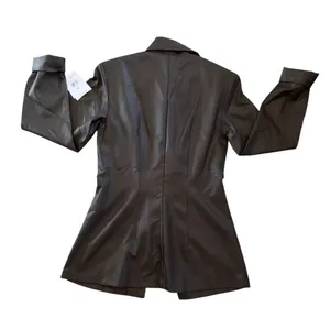 Wrapper High Fidelity Women Oly Bronze Lightweight Blazer Modern‎ Size Medium thumbnail 4
