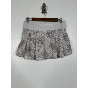 Lululemon Pace Rival Skirt Regular Mini Twine White Multi Floral Tennis Skirt 6 thumbnail 6