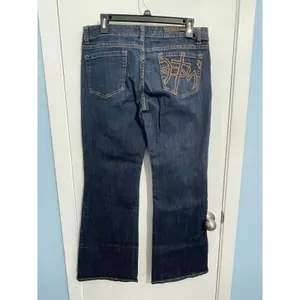 Not of This World Jesus Jeans Size 30 Low Rise Bootcut Baggy 90s Western thumbnail 5