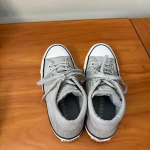 Converse‎ Chuck Taylor All Star Madison Mid Sneakers Grey 562492C Size W6 thumbnail 4