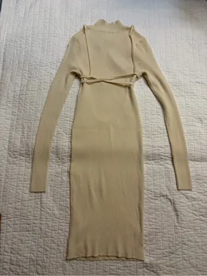 Michael Costello x REVOLVE "Dani" Cutout Sweater Mini Dress thumbnail 6