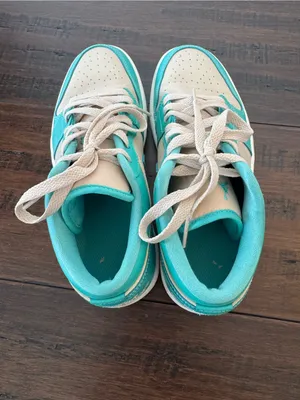 Nike Women’s Air Jordan Low Sanddrift/Washed Teal Sail sneakers Size 7.5 thumbnail 4