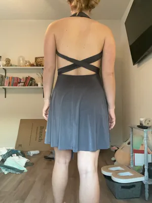 Gray Infinity Dress thumbnail 3