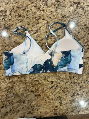 Swim Top Blue thumbnail 2