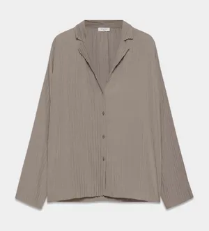 Artizia Babaton Collector Shirt Blouse in Turner Taupe thumbnail 1
