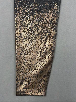 Beyond Yoga Alloy Ombre Leggings L Gray Rose Gold Metallic High Rise NWOT thumbnail 3