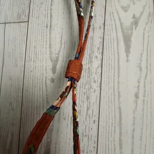 Vera Bradley Camera‎ Crossbody Bag Purse Lightweight Burnt Orange Manor Paisley thumbnail 9