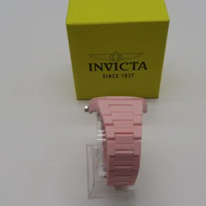 Invicta Celestial Sintix Unisex Watch - 40mm, Pink (70389) New In Box thumbnail 5