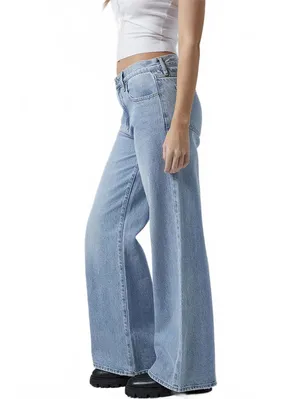PacSun Lena Low Rise Super Baggy Jeans Indigo NWT Size 34 thumbnail 3