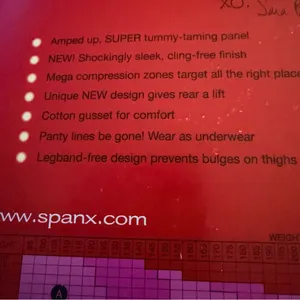 SPANX In-Power Line Super Power Panties,‎ Sz. F, Nude NWT thumbnail 5