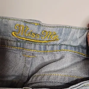Limited Edition Miss Me Lucille Bellmore distressed flare blue jeans sz 27 thumbnail 7