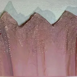 Vintage Jack Bryan Pink Sheer Beaded‎ Top Size M thumbnail 6