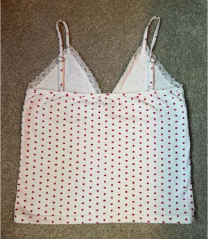 Brandy Melville Amara Hearts Tank Top thumbnail 2
