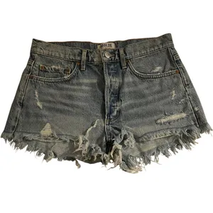 AGOLDE Parker Vintage Cut Off Denim Short 27 Women’s Swapmeet Blue thumbnail 2