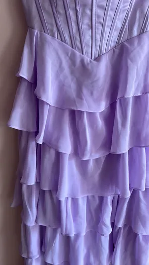 Oh molly lavender prom dress thumbnail 6