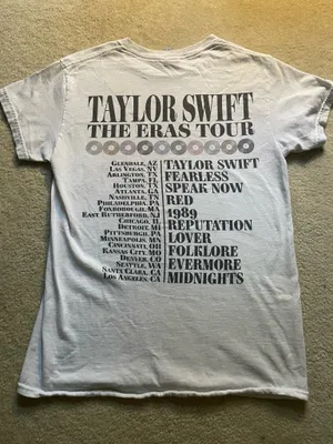 Taylor Swift Eras Tour T-Shirt Official thumbnail 4