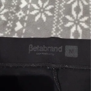 Betabrand Classic Dress Pant Yoga‎ Pants Straight In Black Size Medium thumbnail 8