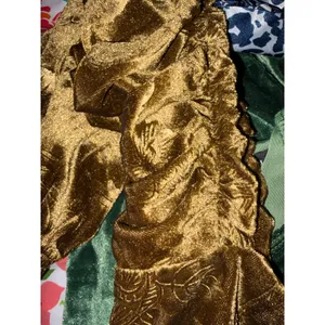 Urban Outfitters Barbaro Velvety Golden Playsuit Romper size Med NEW thumbnail 10