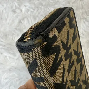 Michael Kors Black Canvas Wallet thumbnail 3