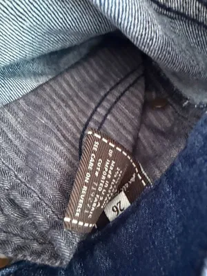 7 FOR ALL MANKIND Straight Peg Blue Pocketed Jeans Size 26 thumbnail 8