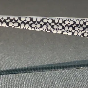 Coach Black Patterned Eyeglasses thumbnail 5