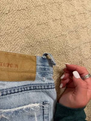 One Teaspoon Denim Shorts thumbnail 4
