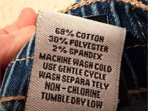 Juniors GOGO Skater Blue Cargo Style Jeans - Relaxed Fit thumbnail 5
