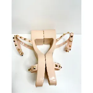 MIA Sandals Womens Size 6 Pink Studded Chunky‎ Heel Y2K thumbnail 8