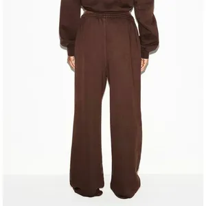 Skims Oversized Straight Leg Pant Espresso New Size SMALL thumbnail 3