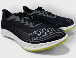 HOKA Crescendo MD 2 Track Spikes Black/White Men 7.5/Women 9 Style 1155116 thumbnail 1