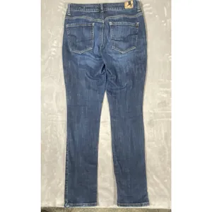 American Eagle Women Jeans Sz 6 Regular High‎ Rise Stretch Skinny Blue Jeggings thumbnail 3