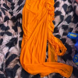 Source Unknown Women's Orange Dress thumbnail 2