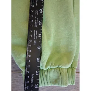Brandy Melville Lime Green Rosa Sweatpants Joggers Fleece One Size thumbnail 8