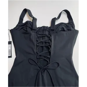 TA3 Lifty One Piece Swimsuit Corset Sculpting Black Size XL Regular/Long H/I thumbnail 5