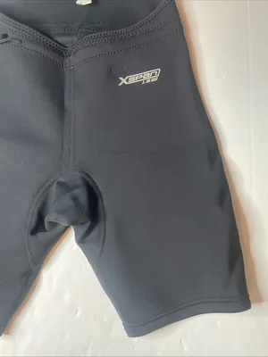 Black Xspan 1.5mm Neoprene Swim/Surf Shorts Unisex Size S thumbnail 8