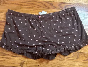 Wild Fable Brown Floral Pajama Shorts thumbnail 1