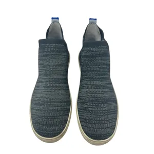 Rothy's The‎ Chelsea Knitted Ankle Sneaker Boots Graphite Melange Gray Size 9 thumbnail 4