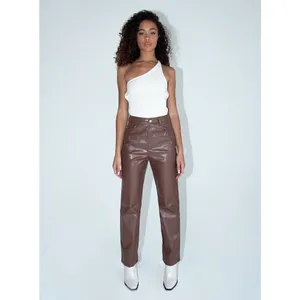 ✨Princess Polly LOVE LIES SZ 4 PANTS BROWN✨ thumbnail 2