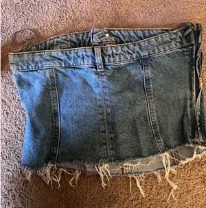 ZARA Jean Tube Top thumbnail 2