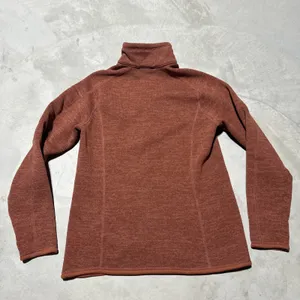Patagonia Better Sweater Jacket Womens Size Large Fleece 1/4 Zip Burnt Orange thumbnail 7