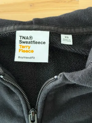 Aritzia TNA Sweatfleece Terry Fleece Boyfriend Fit thumbnail 4