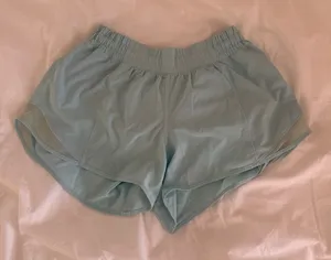 Light blue lululemon shorts thumbnail 1