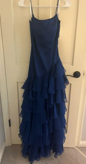 Sherri Hill Dress Royal Blue thumbnail 1