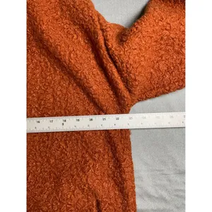Kirundo Women's Brown Fuzzy‎ Teddy Bear Open Front Cardigan Jacket thumbnail 6