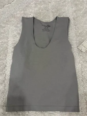 Intimately Free People Clean Lines Muscle Cami in Heather Gray M/L NWT thumbnail 3