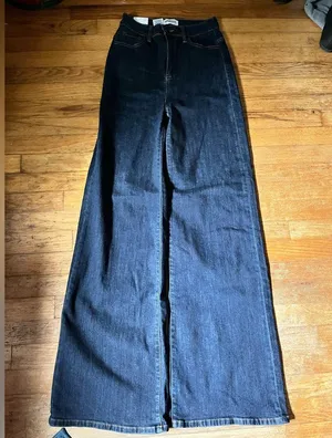 Boutique Wide Leg Jeans size 3/26 Aphrodite Brand NWT thumbnail 5
