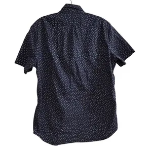 J.Crew Women’s S Blue‎ Floral Short Sleeve Button-Up Shirt Casual Summer thumbnail 7