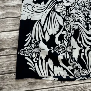 Million Bullpup Paisley Maxi Dress Halter Drop Waist Boho White Navy Small thumbnail 6