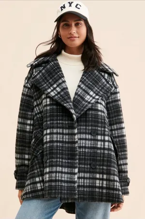 Free People Peacoat Wool thumbnail 1